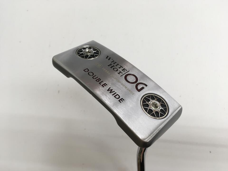 【中古】オデッセイ ホワイト ホット OG DOUBLE WIDE パター 34.0インチ ヘッドカバーあり オリジナルスチール Cランク 右利き用 ODYSSEY ゴルフクラブ ゴルフドゥ ゴルフ用品 GOLF DO 中古ゴルフクラ｜ゴルフ ドゥ 中古クラブ店