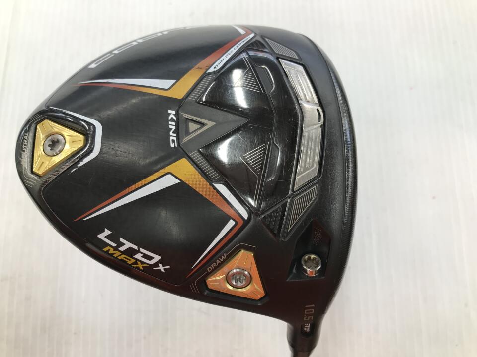 【中古】コブラ KING LTDx MAX Gold/Black ドライバー 10.5&deg; Sフレックス 45.5インチ ヘッドカバーあり SPEEDER NX for Cobra Dランク 右利き用 COBRA ゴルフクラブ キングLTDxマックス ゴルフドゥ ゴルフ用品 G｜ゴルフ ドゥ 中古クラブ店