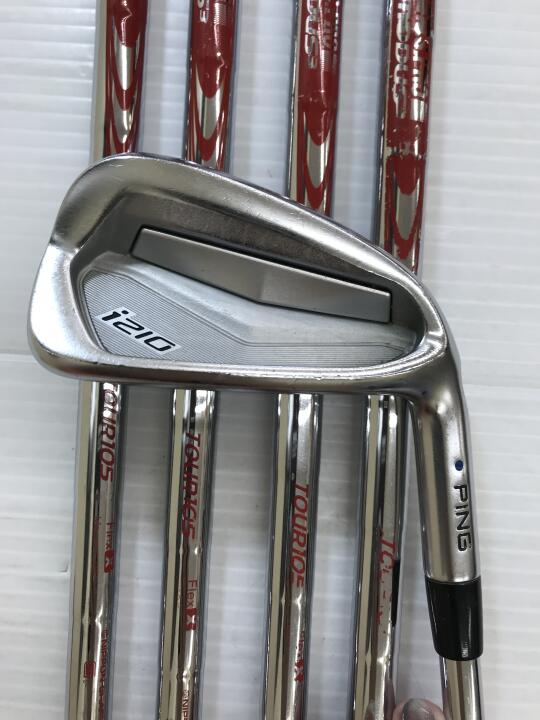 【中古】ピン i210 アイアンセット Xフレックス 38.0インチ NSプロ MODUS 3 TOUR 105 Cランク 右利き用 PING ゴルフクラブ ゴルフドゥ ゴルフ用品 GOLF DO 中古ゴルフクラブ｜ゴルフ ドゥ 中古クラブ店