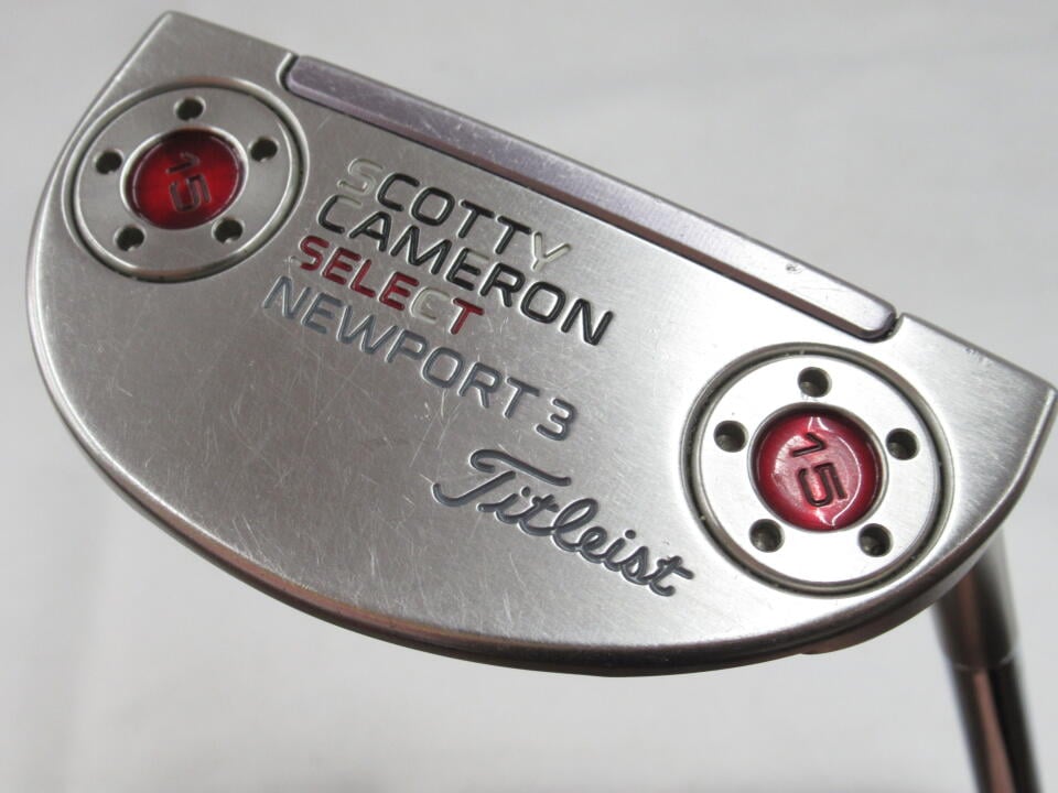 【中古】タイトリスト SC SELECT NEWPORT 3 2018 パター 34.0インチ ヘッドカバーあり オリジナルスチール Dランク 右利き用 Titleist ゴルフクラブ スコッティキャメロン セレクト ニューポート3 ゴル｜ゴルフ ドゥ 中古クラブ店