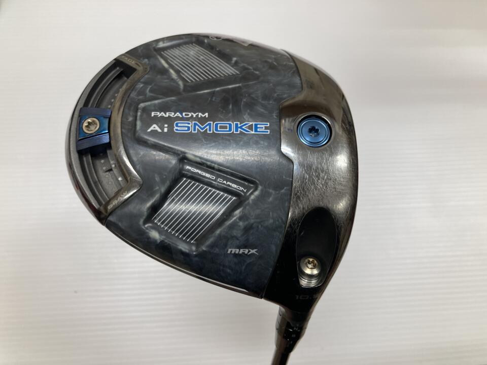 【中古】キャロウェイ PARADYM Ai SMOKE MAX ドライバー 10.5° Sフレックス 45.25インチ ヘッドカバーあり TENSEI 50 for Callaway(Ai SMOKE) Dランク 右利き用 Callaway ゴルフクラブ パラダイムAiスモークマック|ゴルフ ドゥ 中古クラブ店