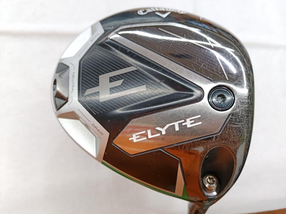 【中古】キャロウェイ ELYTE ドライバー 9&deg; Sフレックス 45.5インチ ヘッドカバーあり TENSEI 1K WHITE 50 リシャフト品 Dランク 右利き用 Callaway ゴルフクラブ エリート ゴルフドゥ ゴルフ用品 GOLF DO｜ゴルフ ドゥ 中古クラブ店