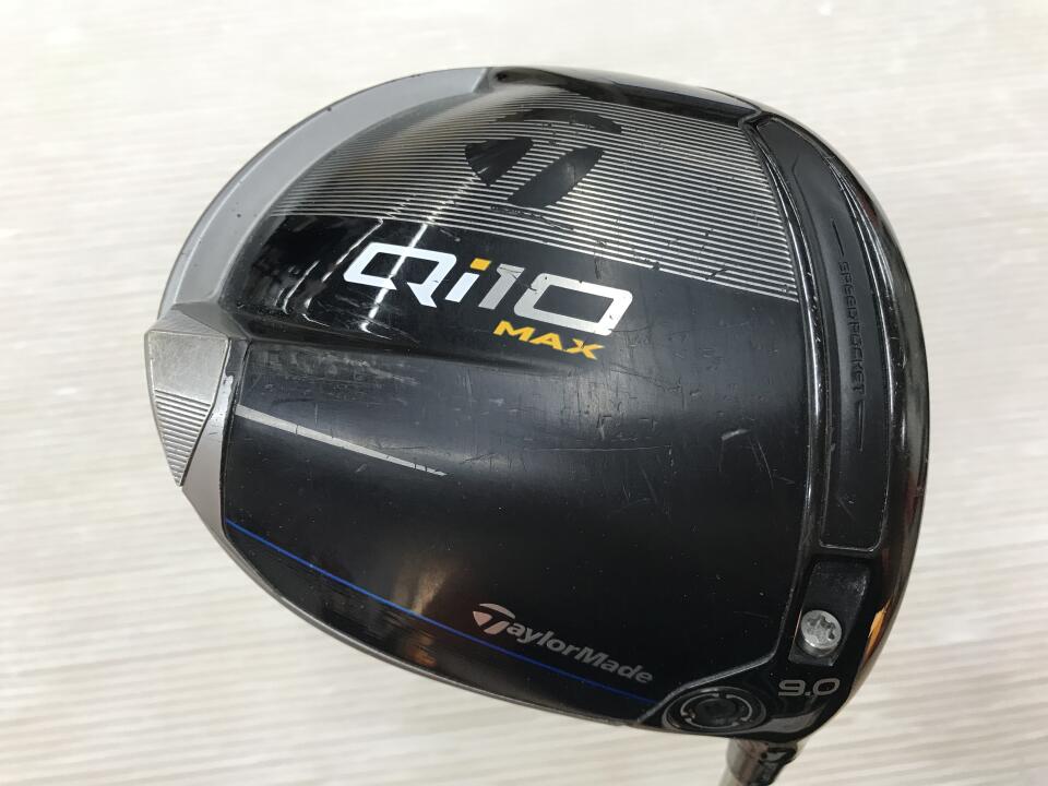 【中古】テーラーメイド Qi10 MAX ドライバー 9° Sフレックス 44.75インチ ヘッドカバーあり ディアマナ GT60 Cランク 右利き用 Taylormade ゴルフクラブ Qi10マックス ゴルフドゥ ゴルフ用品 GOLF DO 中|ゴルフ ドゥ 中古クラブ店