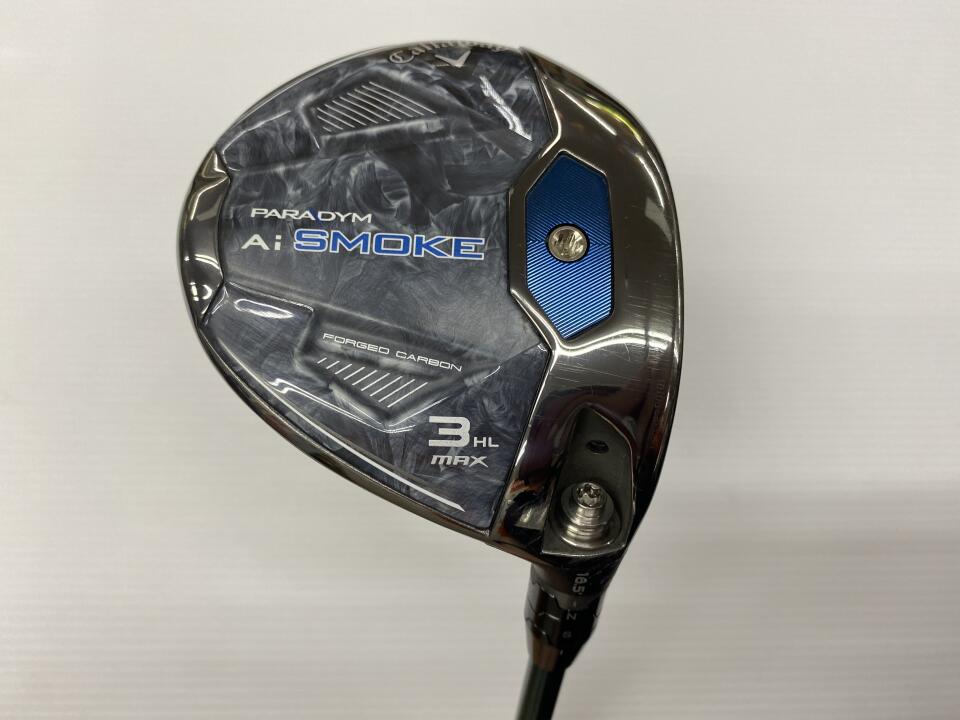 【中古】キャロウェイ PARADYM Ai SMOKE MAX フェアウェイウッド 3HL 16.5&deg; Sフレックス 42.5インチ ヘッドカバーあり SPEEDER NX GREEN50 リシャフト品 Cランク 右利き用 Callaway ゴルフクラブ パラダイムAi｜ゴルフ ドゥ 中古クラブ店