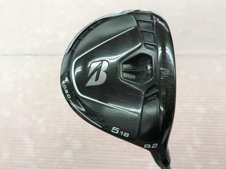 【中古】ブリヂストン B2 フェアウェイウッド 5W 18&deg; Sフレックス 42.75インチ ヘッドカバーあり ツアーAD BS-6 リシャフト品 Dランク 右利き用 BRIDGESTONE ゴルフクラブ ゴルフドゥ ゴルフ用品 GOLF｜ゴルフ ドゥ 中古クラブ店