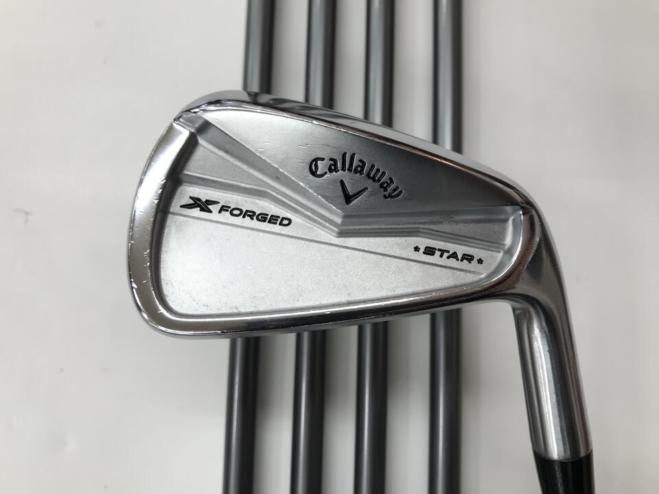 【中古】キャロウェイ X FORGED STAR 2024 アイアンセット Rフレックス 37.25インチ MC 70 for CW リシャフト品 Cランク 右利き用 Callaway ゴルフクラブ エックスフォージドスター2024 ゴルフドゥ ゴルフ｜ゴルフ ドゥ 中古クラブ店 55,056円