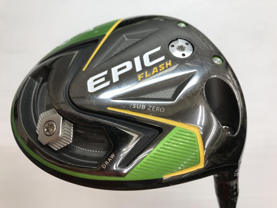【中古】キャロウェイ EPIC FLASH SUB ZERO ドライバー 9° Sフレックス 45.25インチ ヘッドカバーあり Speeder EVOLUTION for CW Dランク 右利き用 Callaway ゴルフクラブ エピックフラッシュサブゼロ ゴルフ|ゴルフ ドゥ 中古クラブ店