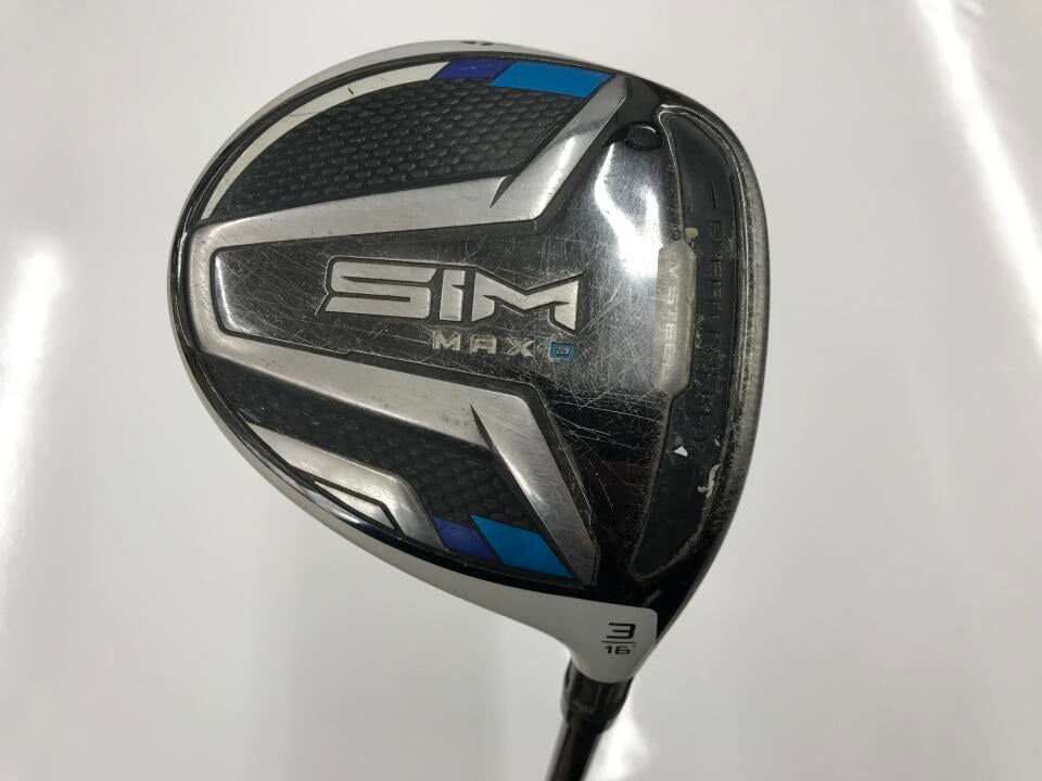 【中古】テーラーメイド SIM MAX-D US フェアウェイウッド 3W 16&deg; Sフレックス 43.25インチ Fujikura VENTUS Blue FW6 Cランク 右利き用 Taylormade ゴルフクラブ シムマックスD ゴルフドゥ ゴルフ用品 GOLF DO｜ゴルフ ドゥ 中古クラブ店