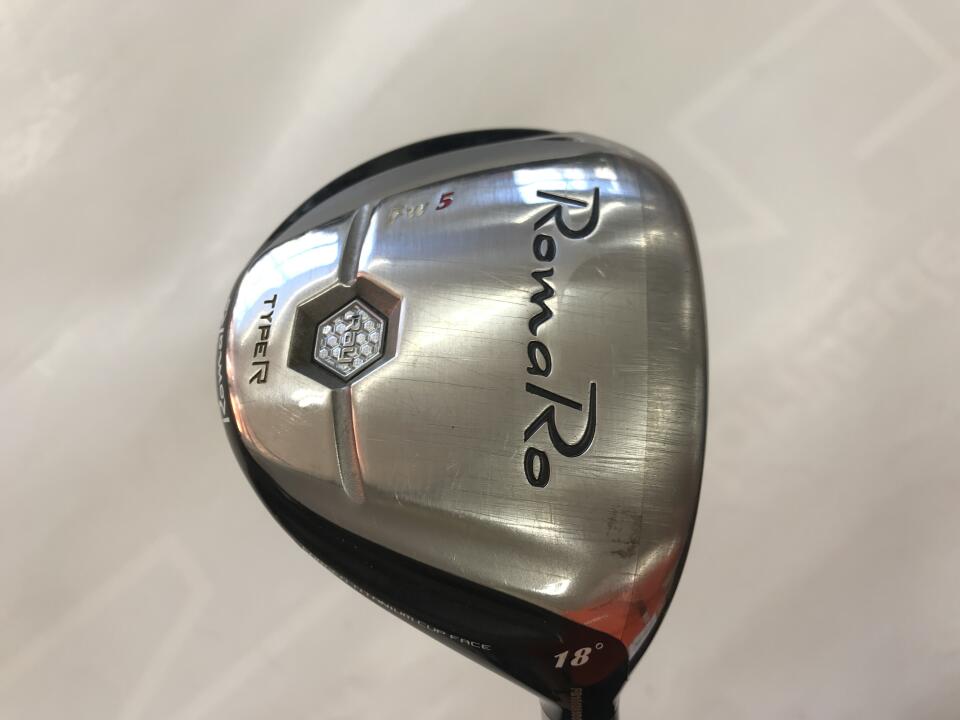 【中古】ロマロ Ray FW TYPE R フェアウェイウッド 5W 18&deg; SRフレックス 42.5インチ RomaRo RJ-T11 FW Dランク 右利き用 RomaRo ゴルフクラブ ゴルフドゥ ゴルフ用品 GOLF DO 中古ゴルフクラブ｜ゴルフ ドゥ 中古クラブ店
