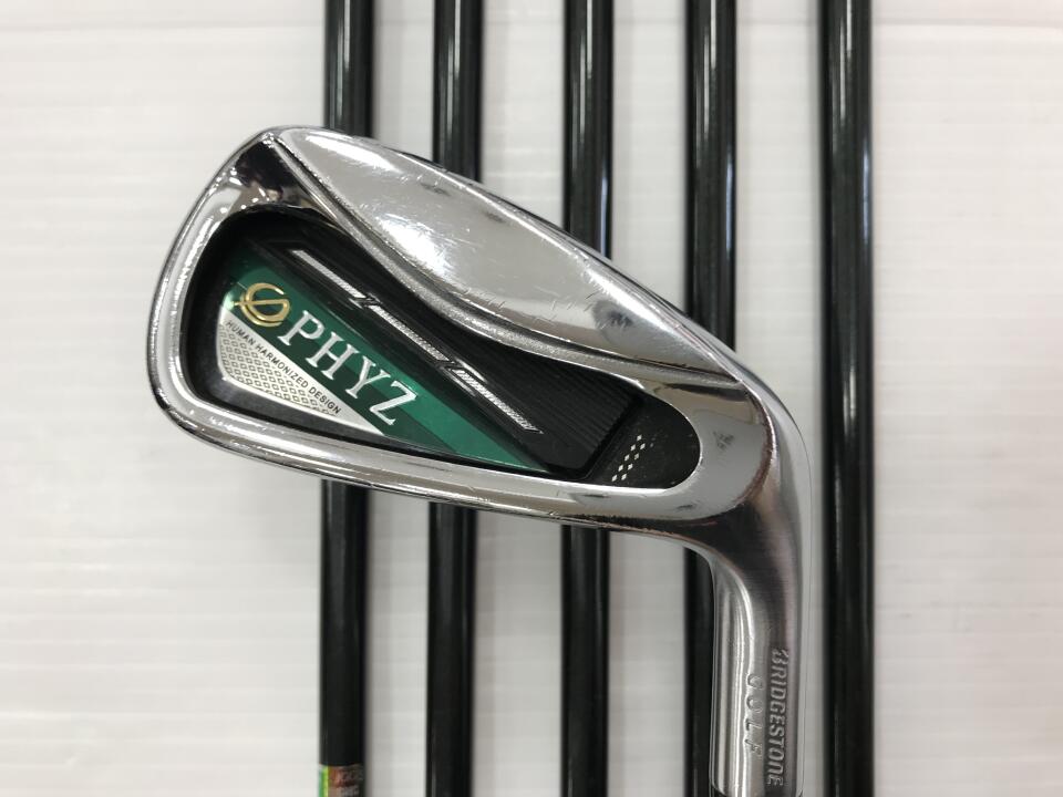 【中古】ブリヂストン PHYZ 2016 アイアンセット Rフレックス 38.25インチ PZ-506I (MK) Cランク 右利き用 BRIDGESTONE ゴルフクラブ ゴルフドゥ ゴルフ用品 GOLF DO 中古ゴルフクラブ｜ゴルフ ドゥ 中古クラブ店