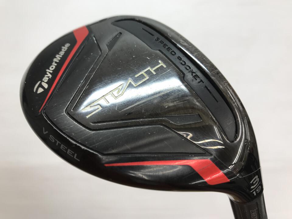 【中古】テーラーメイド STEALTH ユーティリティ 19° Sフレックス 40.25インチ ヘッドカバーあり TENSEI RED TM60 Cランク 右利き用 Taylormade ゴルフクラブ ステルス ゴルフドゥ ゴルフ用品 GOLF DO 中古|ゴルフ ドゥ 中古クラブ店