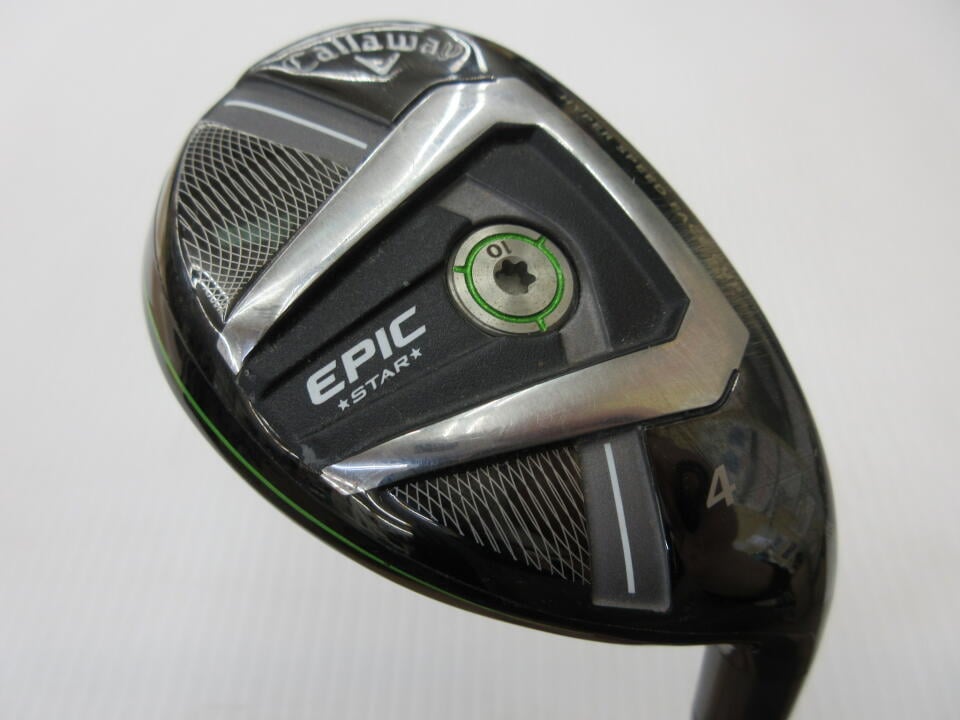 【中古】キャロウェイ EPIC STAR ユーティリティ 20° Sフレックス 40.25インチ ヘッドカバーあり NSプロ Zelos 7 HYBRID Cランク 右利き用 Callaway ゴルフクラブ エピックスター ゴルフドゥ ゴルフ用品|ゴルフ ドゥ 中古クラブ店