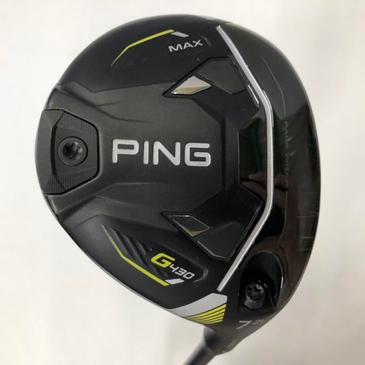 【中古】ピン G430 MAX フェアウェイウッド 7W 21° Rフレックス 42.0インチ ヘッドカバーあり ATTAS MB FW55 リシャフト品 Cランク 右利き用 PING ゴルフクラブ G430マックス ゴルフドゥ ゴルフ用品 GOLF|ゴルフ ドゥ 中古クラブ店