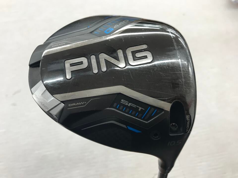 【中古】ピン G440 SFT HL ドライバー 10.5° 44.5インチ ヘッドカバーあり Fujikura SPEEDER NX GREY 40 Dランク 右利き用 PING ゴルフクラブ ゴルフドゥ ゴルフ用品 GOLF DO 中古ゴルフクラブ|ゴルフ ドゥ 中古クラブ店