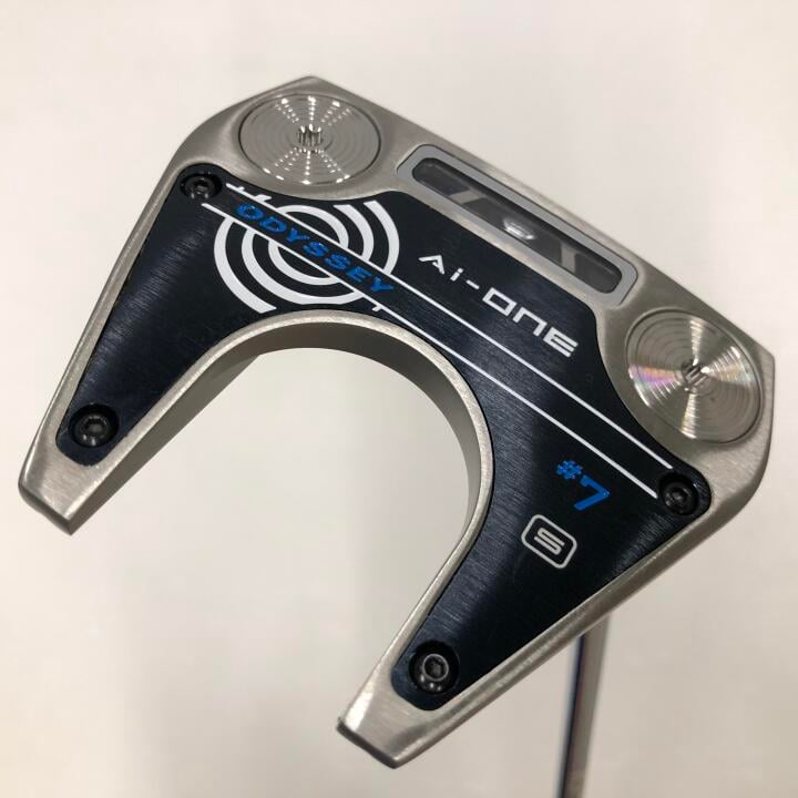 【中古】オデッセイ Ai-ONE SILVER #7 S パター 33.0インチ ヘッドカバーあり オリジナルスチール Cランク 右利き用 ODYSSEY ゴルフクラブ ゴルフドゥ ゴルフ用品 GOLF DO 中古ゴルフクラブ|ゴルフ ドゥ 中古クラブ店