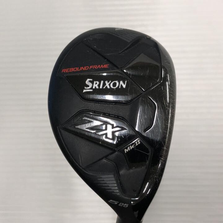 【中古】ダンロップ SRIXON ZX Mk2 HYBRID ユーティリティ 25&deg; Sフレックス 39.5インチ ヘッドカバーあり Diamana ZX-2 for HYBRID Cランク 右利き用 DUNLOP ゴルフクラブ スリクソンZX MX2 ハイブリッド ゴル｜ゴルフ ドゥ 中古クラブ店