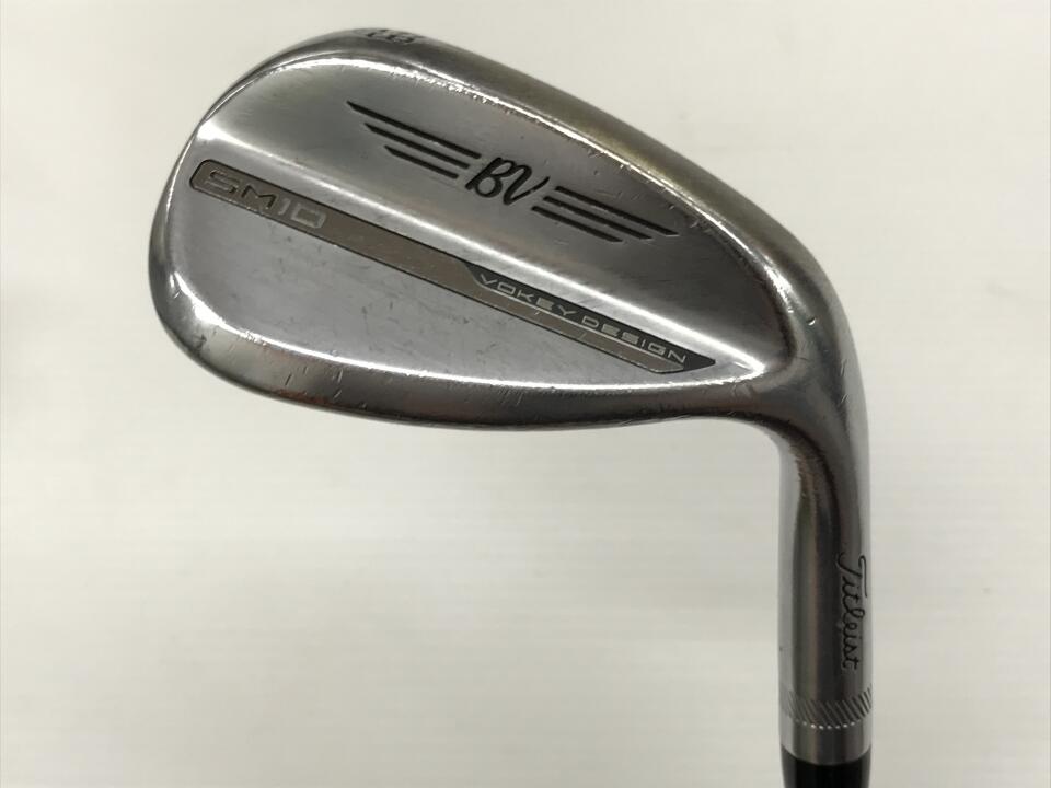 【中古】【訳あり】タイトリスト VOKEY SM10 ツアークローム ウェッジ 58&deg; Sフレックス 35.5インチ NSプロ MODUS 3TOUR 130 リシャフト品 Dランク 右利き用 Titleist ゴルフクラブ ボーケイSM10 ゴルフド｜ゴルフ ドゥ 中古クラブ店