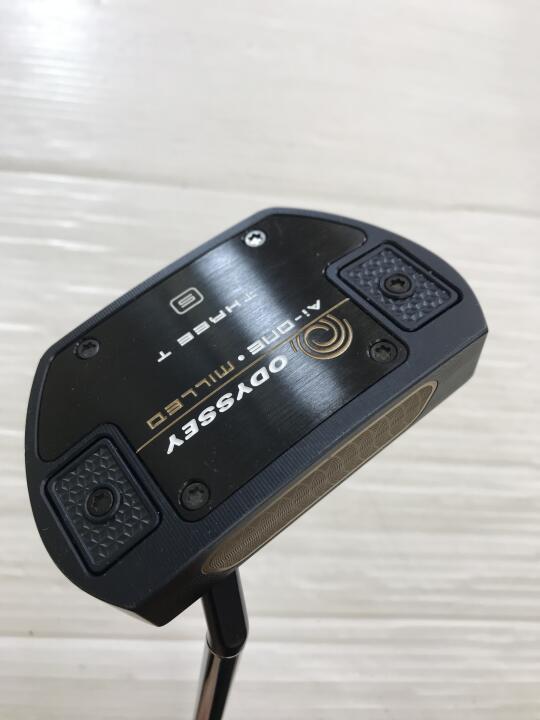 【中古】オデッセイ Ai-ONE MILLED THREE T パター 34.0インチ ヘッドカバーあり オリジナルスチール Cランク 右利き用 ODYSSEY ゴルフクラブ ゴルフドゥ ゴルフ用品 GOLF DO 中古ゴルフクラブ|ゴルフ ドゥ 中古クラブ店