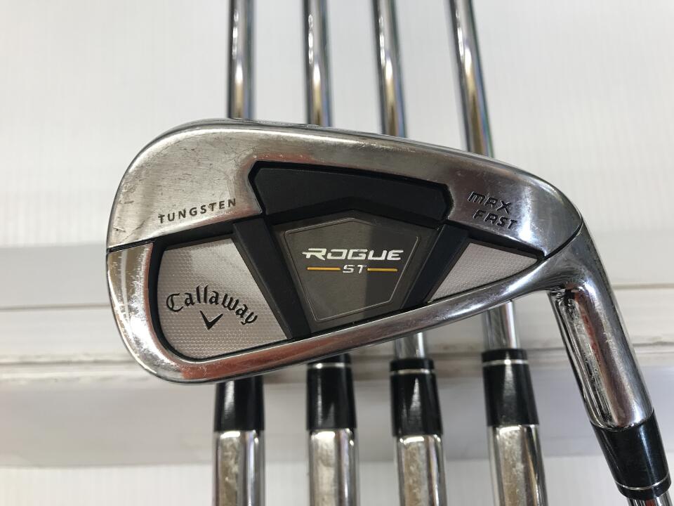 【中古】キャロウェイ ROGUE ST MAX FAST アイアンセット Sフレックス 37.5インチ NSプロ850GH neo Cランク 右利き用 Callaway ゴルフクラブ ローグSTマックスファスト ゴルフドゥ ゴルフ用品 GOLF DO 中古|ゴルフ ドゥ 中古クラブ店
