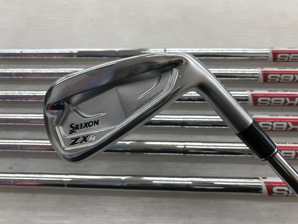 【中古】ダンロップ SRIXON ZX4 Mk2 アイアンセット 23&deg; Sフレックス 39.0インチ KBS TOUR LITE Cランク 右利き用 DUNLOP ゴルフクラブ スリクソンZX4 MK2 ゴルフドゥ ゴルフ用品 GOLF DO 中古ゴルフクラブ｜ゴルフ ドゥ 中古クラブ店
