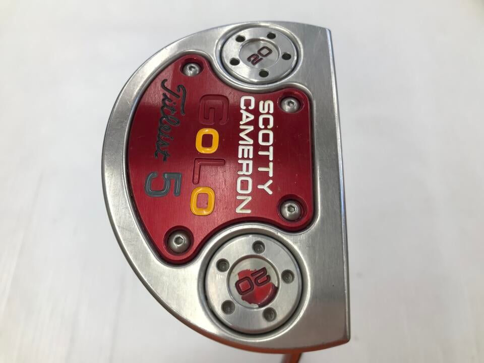 【中古】タイトリスト SC GoLo 5 2014 パター 35.0インチ オリジナルスチール Cランク 右利き用 Titleist ゴルフクラブ スコッティキャメロン ゴーロー ゴルフドゥ ゴルフ用品 GOLF DO 中古ゴルフクラ｜ゴルフ ドゥ 中古クラブ店