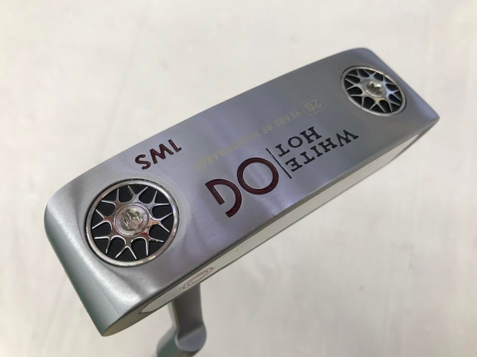 【中古】オデッセイ ホワイト ホット OG #1WS パター 34.0インチ ヘッドカバーあり オリジナルスチール Bランク 右利き用 ODYSSEY ゴルフクラブ ゴルフドゥ ゴルフ用品 GOLF DO 中古ゴルフクラブ|ゴルフ ドゥ 中古クラブ店