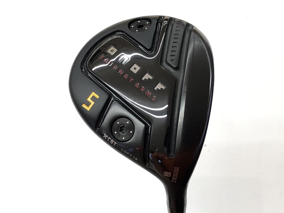 【中古】グローブライド ONOFF FAIRWAY ARMS KURO 2024 フェアウェイウッド 5W 18° Sフレックス 42.25インチ CBT:624F Cランク 右利き用 GLOBERIDE ゴルフクラブ オノフ フェアウェイアームズ クロ ゴルフド|ゴルフ ドゥ 中古クラブ店