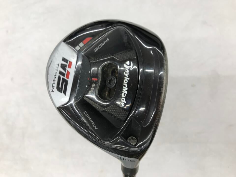 【中古】テーラーメイド M5 フェアウェイウッド 3W 15&deg; Sフレックス 43.0インチ ヘッドカバーあり ツアーAD BB-6 リシャフト品 Dランク 右利き用 Taylormade ゴルフクラブ ゴルフドゥ ゴルフ用品 GOLF｜ゴルフ ドゥ 中古クラブ店