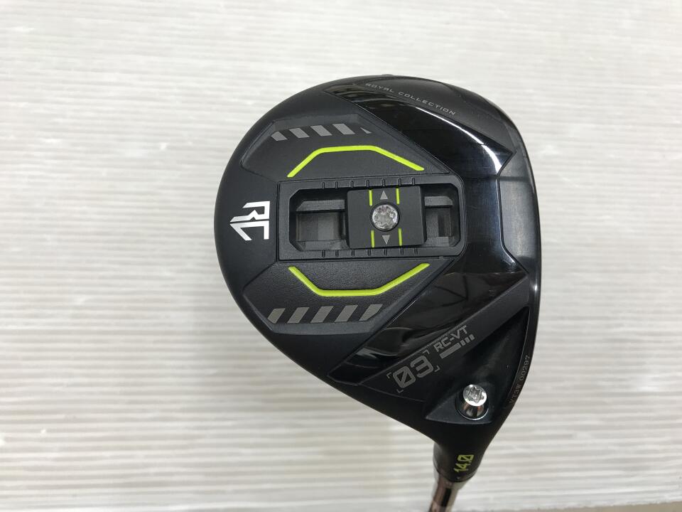 【中古】ロイヤルコレクション RC-VT フェアウェイウッド 3W 14&deg; Sフレックス 42.75インチ ヘッドカバーあり RCF-TR60M Bランク 右利き用 Royal Collection ゴルフクラブ ゴルフドゥ ゴルフ用品 GOLF DO 中｜ゴルフ ドゥ 中古クラブ店