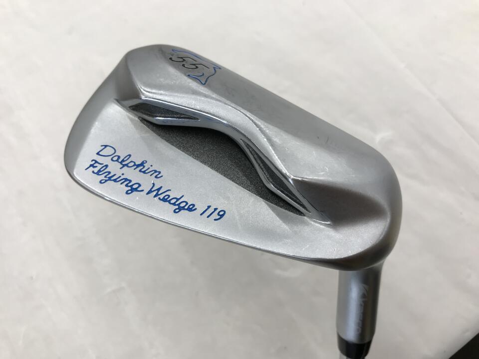【中古】キャスコ Dolphin Running Wedge DRW-119 ウェッジ 55° WEDGEフレックス 34.0インチ オリジナルスチール (ジャンボグリップ) Cランク 右利き用 Kasco ゴルフクラブ ゴルフドゥ ゴルフ用品 GOLF DO 中|ゴルフ ドゥ 中古クラブ店