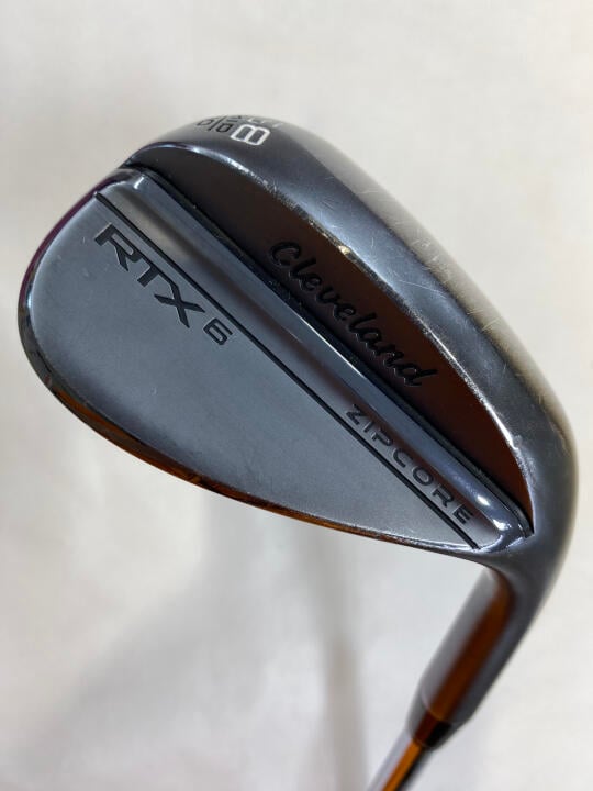 【中古】クリーブランド RTX 6 ZIPCORE ブラックサテン ウェッジ 58&deg; WEDGEフレックス 35.0インチ N.S.PRO MODUS105 WEDGE リシャフト品 Dランク 右利き用 Cleveland ゴルフクラブ ゴルフドゥ ゴルフ用品 GOLF｜ゴルフ ドゥ 中古クラブ店