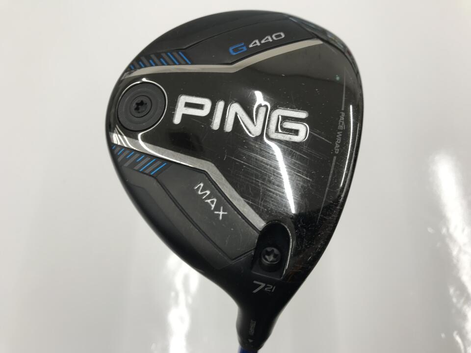 【中古】ピン G440 MAX フェアウェイウッド 7W 21&deg; Rフレックス 42.0インチ ALTA J CB BLUE Cランク 右利き用 PING ゴルフクラブ G440マックス ゴルフドゥ ゴルフ用品 GOLF DO 中古ゴルフクラブ｜ゴルフ ドゥ 中古クラブ店 32,682円