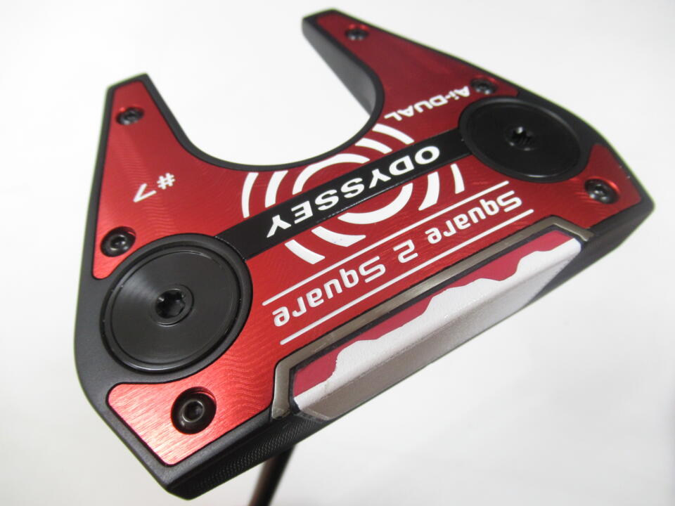 【中古】オデッセイ Ai-DUAL Square 2 Square #7 パター 34.0インチ ヘッドカバーあり オリジナルスチール Bランク 右利き用 ODYSSEY ゴルフクラブ ゴルフドゥ ゴルフ用品 GOLF DO 中古ゴルフクラブ|ゴルフ ドゥ 中古クラブ店
