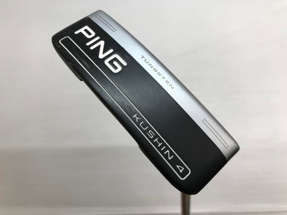 【中古】ピン 2023 KUSHIN 4 パター 34.0インチ ヘッドカバーあり オリジナルスチール Dランク 右利き用 PING ゴルフクラブ ゴルフドゥ ゴルフ用品 GOLF DO 中古ゴルフクラブ|ゴルフ ドゥ 中古クラブ店