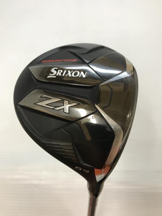 【中古】ダンロップ SRIXON ZX Mk2 フェアウェイウッド 5W 18&deg; Sフレックス 42.5インチ ヘッドカバーあり ツアーAD　UB-7 リシャフト品 Cランク 右利き用 DUNLOP ゴルフクラブ スリクソンZX MX2 ゴルフ｜ゴルフ ドゥ 中古クラブ店