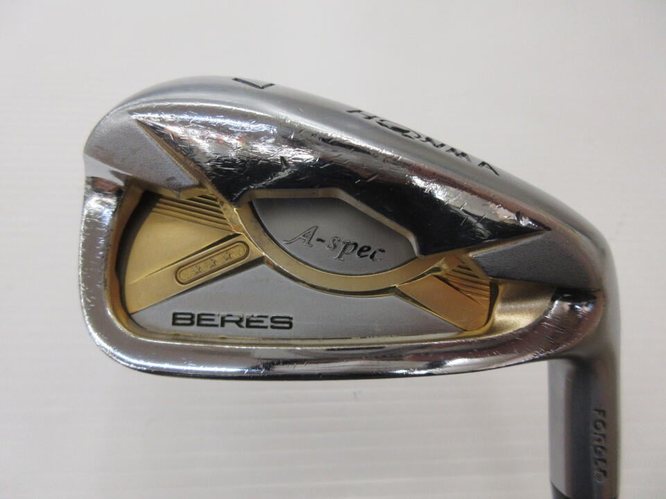 【中古】ホンマゴルフ BERES A-spec アイアンセット Rフレックス 37.0インチ ARMRQ A-spec 47 3S Dランク 右利き用 ゴルフクラブ ゴルフドゥ ゴルフ用品 GOLF DO 中古ゴルフクラブ|ゴルフ ドゥ 中古クラブ店