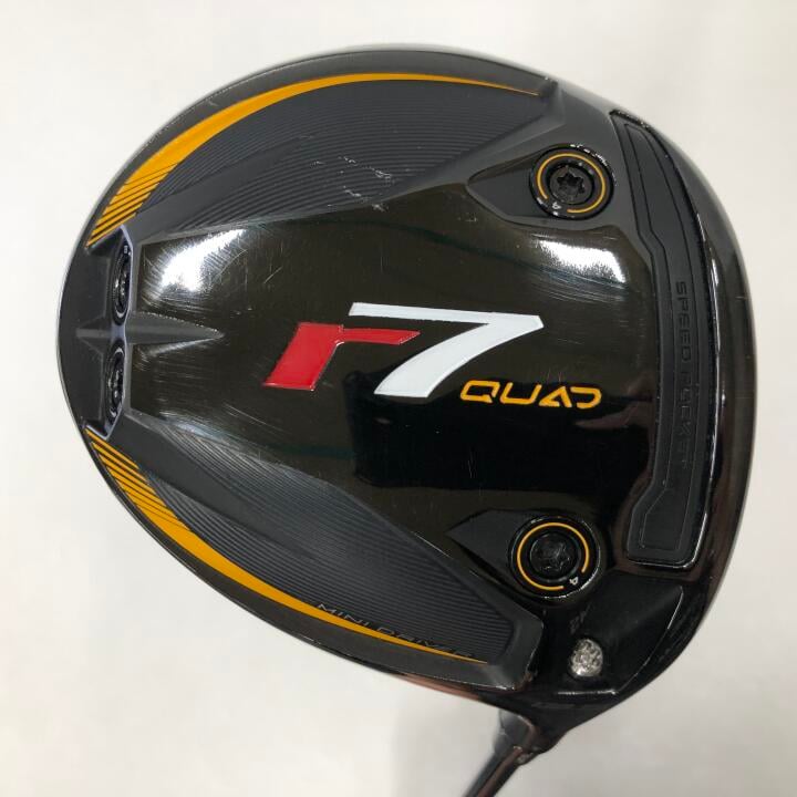 【中古】テーラーメイド r7 QUAD MINI DRIVER ドライバー 13.5° Sフレックス 44.0インチ ヘッドカバーあり Diamana SILVER TM55(r7 QUAD) Cランク 右利き用 Taylormade ゴルフクラブ アールセブンクアッドミニド|ゴルフ ドゥ 中古クラブ店