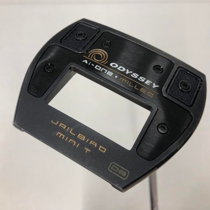 【中古】オデッセイ Ai-ONE MILLED JAILBIRD MINI T パター 33.75インチ ヘッドカバーあり オリジナルスチール Dランク 右利き用 ODYSSEY ゴルフクラブ ゴルフドゥ ゴルフ用品 GOLF DO 中古ゴルフクラブ｜ゴルフ ドゥ 中古クラブ店