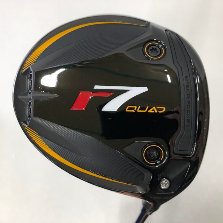 【中古】テーラーメイド r7 QUAD MINI DRIVER ドライバー 13.5° Sフレックス 44.0インチ ヘッドカバーあり Diamana SILVER TM55(r7 QUAD) Bランク 右利き用 Taylormade ゴルフクラブ アールセブンクアッドミニド|ゴルフ ドゥ 中古クラブ店