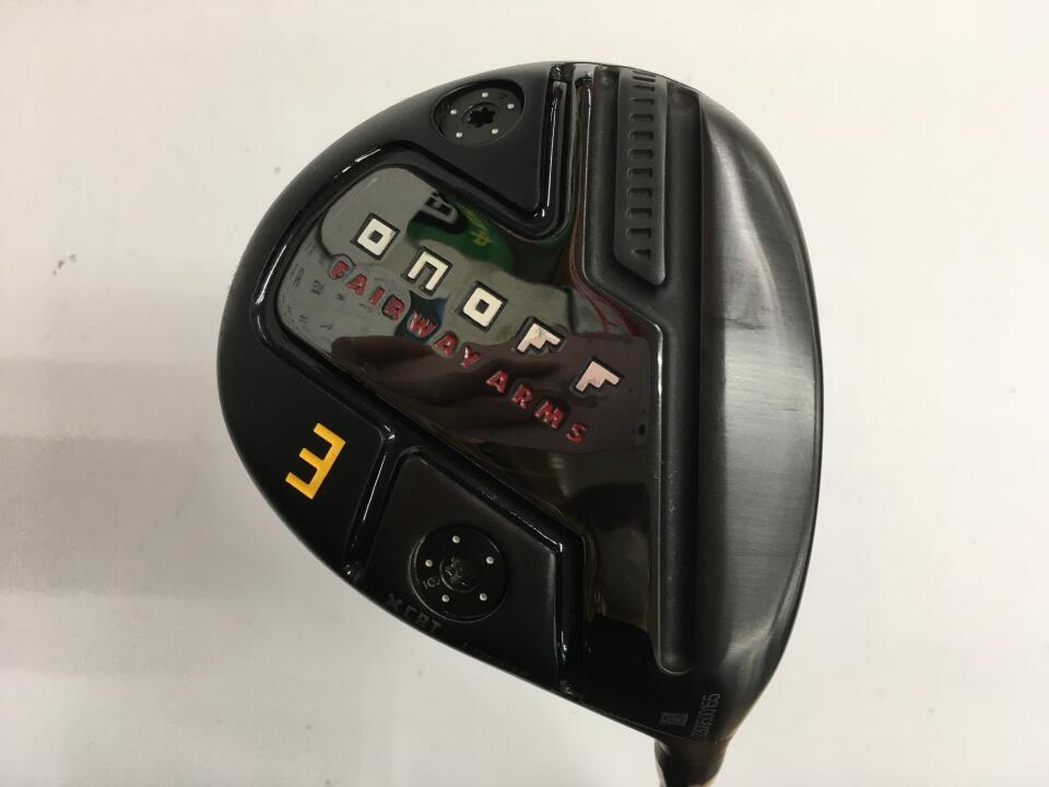 【中古】グローブライド ONOFF FAIRWAY ARMS KURO 2024 フェアウェイウッド 3W 15° Sフレックス 43.25インチ ヘッドカバーあり CBT:624F Cランク 右利き用 GLOBERIDE ゴルフクラブ オノフ フェアウェイアーム|ゴルフ ドゥ 中古クラブ店