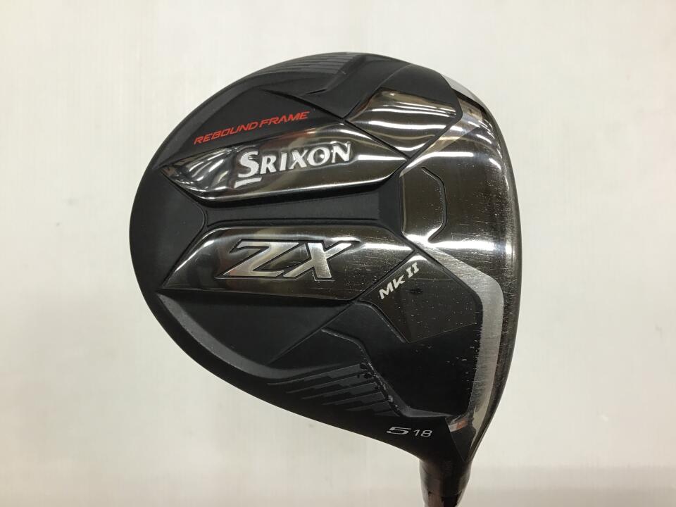 【中古】ダンロップ SRIXON ZX Mk2 フェアウェイウッド 5W 18° Sフレックス 42.75インチ TRPX Air リシャフト品 Cランク 右利き用 DUNLOP ゴルフクラブ スリクソンZX MX2 ゴルフドゥ ゴルフ用品 GOLF DO 中|ゴルフ ドゥ 中古クラブ店