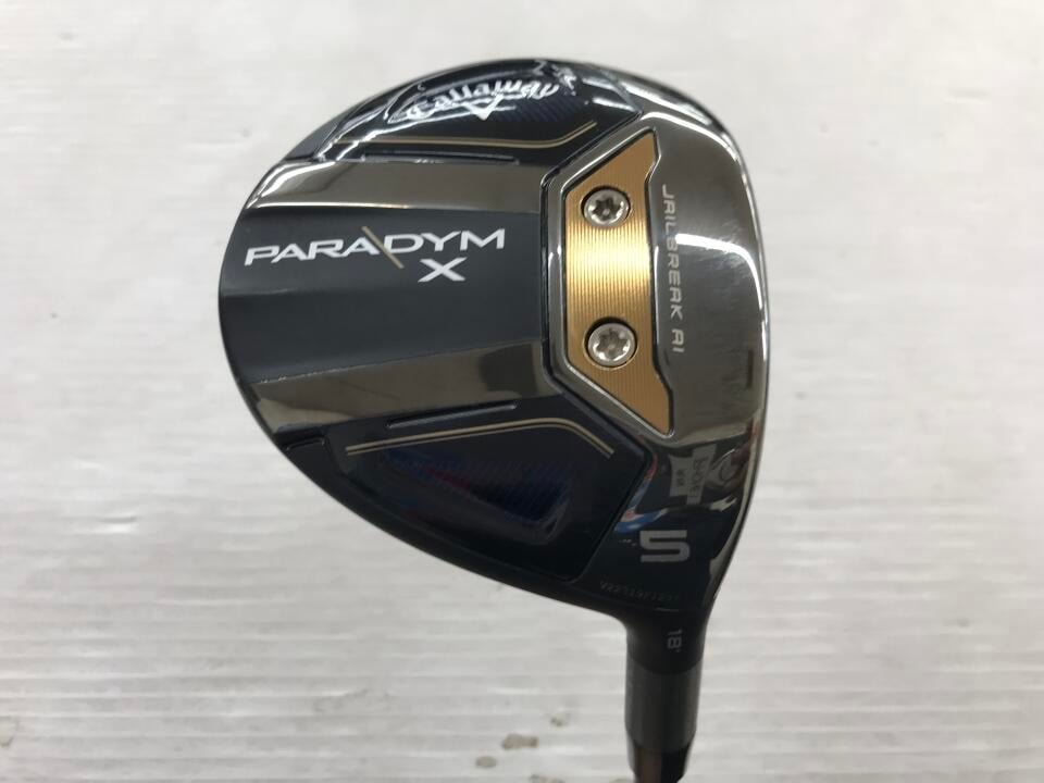 【中古】キャロウェイ PARADYM X フェアウェイウッド 5W 18&deg; Rフレックス 42.5インチ ヘッドカバーあり VENTUS TR 5 for Callaway Cランク 右利き用 Callaway ゴルフクラブ パラダイムX ゴルフドゥ ゴルフ用｜ゴルフ ドゥ 中古クラブ店