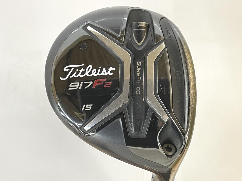 【中古】タイトリスト 917F2 フェアウェイウッド 3W 15° Sフレックス 43.0インチ ATTAS PUNCH 6 リシャフト品 Cランク 右利き用 Titleist ゴルフクラブ ゴルフドゥ ゴルフ用品 GOLF DO 中古ゴルフクラ|ゴルフ ドゥ 中古クラブ店