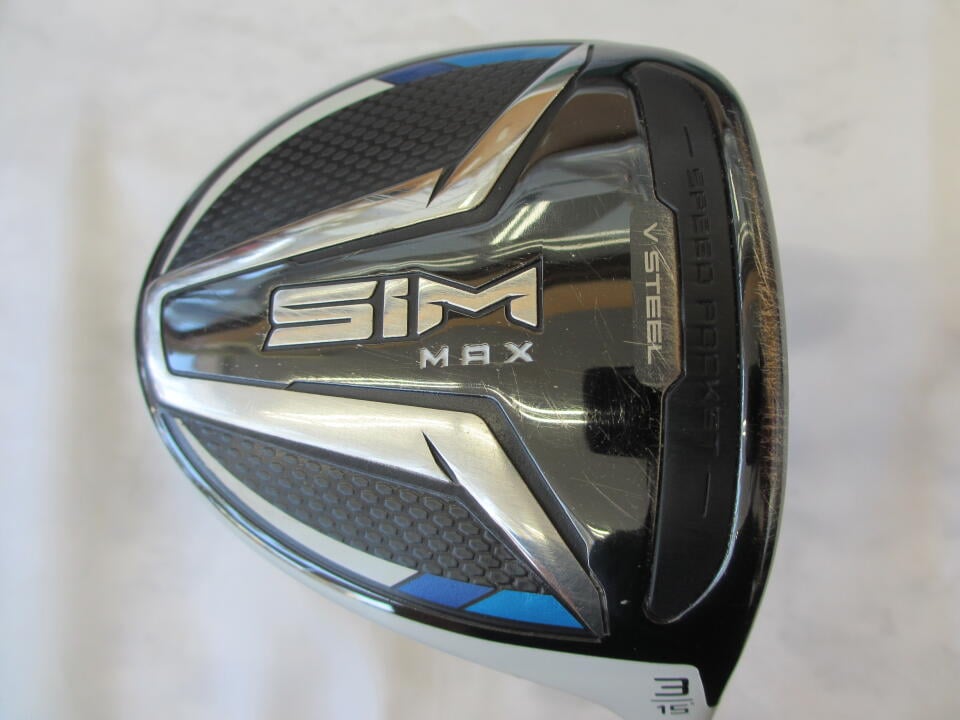 【中古】テーラーメイド SIM MAX フェアウェイウッド 3W 15° SRフレックス 43.25インチ TENSEI BLUE TM50 Cランク 右利き用 Taylormade ゴルフクラブ シムマックス ゴルフドゥ ゴルフ用品 GOLF DO 中古ゴル|ゴルフ ドゥ 中古クラブ店