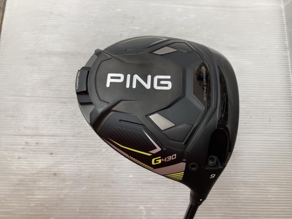 【中古】ピン G430 LST ドライバー 9&deg; Sフレックス 45.25インチ ヘッドカバーあり ALTA J CB BLACK Bランク 右利き用 PING ゴルフクラブ ゴルフドゥ ゴルフ用品 GOLF DO 中古ゴルフクラブ｜ゴルフ ドゥ 中古クラブ店