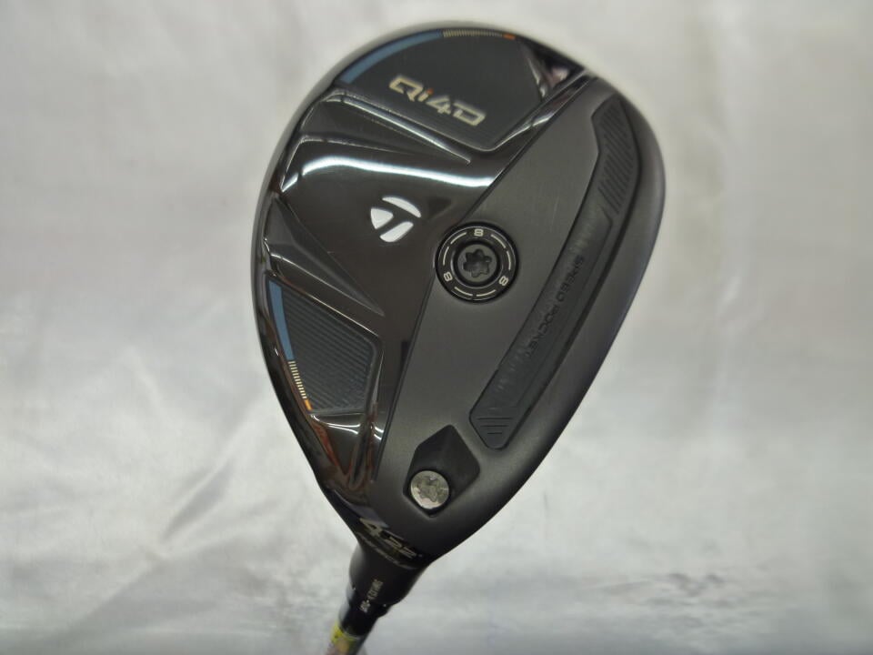 【中古】テーラーメイド Qi4D ユーティリティ 22&deg; Sフレックス 39.75インチ ヘッドカバーあり REAX 75 (Qi4D) Cランク 右利き用 Taylormade ゴルフクラブ キューアイフォーディー ゴルフドゥ ゴルフ用｜ゴルフ ドゥ 中古クラブ店