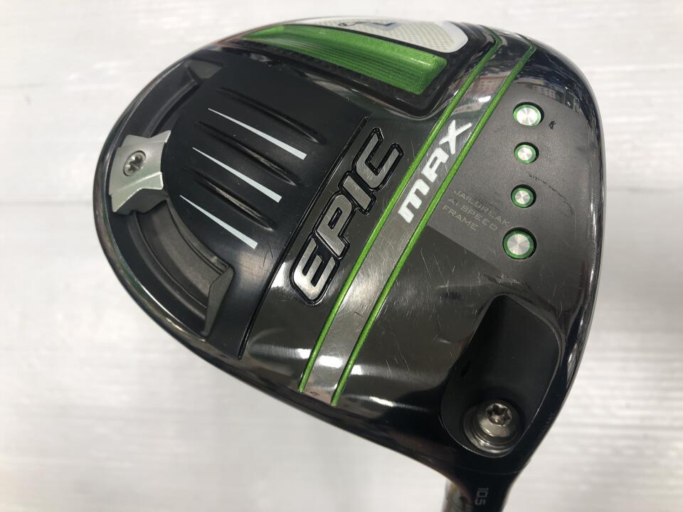 【中古】キャロウェイ EPIC MAX ドライバー 10.5&deg; Sフレックス 45.5インチ Diamana 40 for Callaway(EPIC MAX) Dランク 右利き用 Callaway ゴルフクラブ エピックマックス ゴルフドゥ ゴルフ用品 GOLF DO 中古ゴ｜ゴルフ ドゥ 中古クラブ店