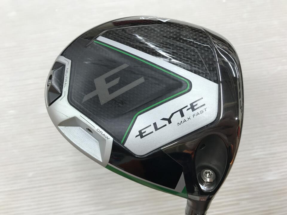 【中古】キャロウェイ ELYTE MAX FAST ドライバー 10.5&deg; Rフレックス 45.75インチ ヘッドカバーあり LIN-Q GREEN 40 for Callaway Cランク 右利き用 Callaway ゴルフクラブ エリートマックスファスト ゴルフド｜ゴルフ ドゥ 中古クラブ店