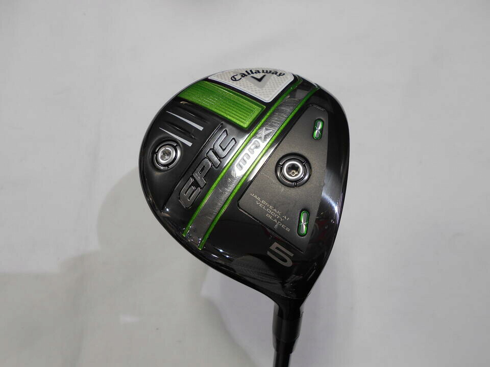 【中古】キャロウェイ EPIC MAX フェアウェイウッド 5W 18&deg; Rフレックス 42.5インチ ヘッドカバーあり Diamana 40 for Callaway(EPIC MAX) Cランク 右利き用 Callaway ゴルフクラブ エピックマックス ゴルフド｜ゴルフ ドゥ 中古クラブ店
