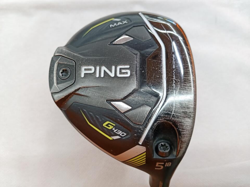 【中古】ピン G430 MAX フェアウェイウッド 5W 18° Xフレックス 42.5インチ ヘッドカバーあり TOUR 2.0 BLACK 65 Dランク 右利き用 PING ゴルフクラブ G430マックス ゴルフドゥ ゴルフ用品 GOLF DO 中古ゴル|ゴルフ ドゥ 中古クラブ店